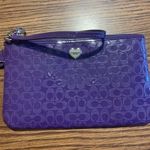 Coach wristlet